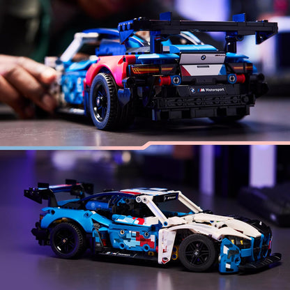 LEGO Technic BMW M4 GT3 EVO Race Car Toy - Model Kit w/ V6 Engine, Steering & Opening Doors - Gaming Gift for 11+ Year Old Boys & Teenage Motorsport Fans - 42226