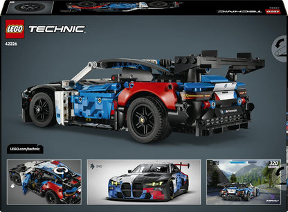 LEGO Technic BMW M4 GT3 EVO Race Car Toy - Model Kit w/ V6 Engine, Steering & Opening Doors - Gaming Gift for 11+ Year Old Boys & Teenage Motorsport Fans - 42226