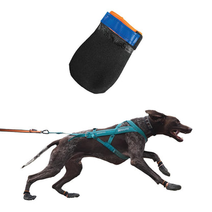 Non-Stop Dogwear Protector Booties (4pk) (Black/Orange) /Merch (FN)