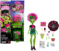 Monster High Zelfzorg Met Een Griezelig Tintje Venus McFlytrap Pop en Accessoires Set met 13 realistische verrassingen zoals haarverzorgingsproducten, muts en plant, JHK45 | 13 realistische verrassing