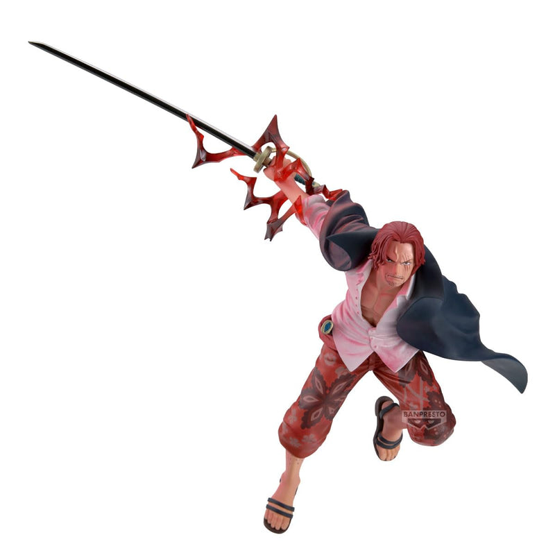 Banpresto One Piece Actionfigur Shanks (Special Ver.) - Battle Record Collection 17 cm - BP30066P Mehrfarbig - Sammelfigur - Ideal für Anime-Fans