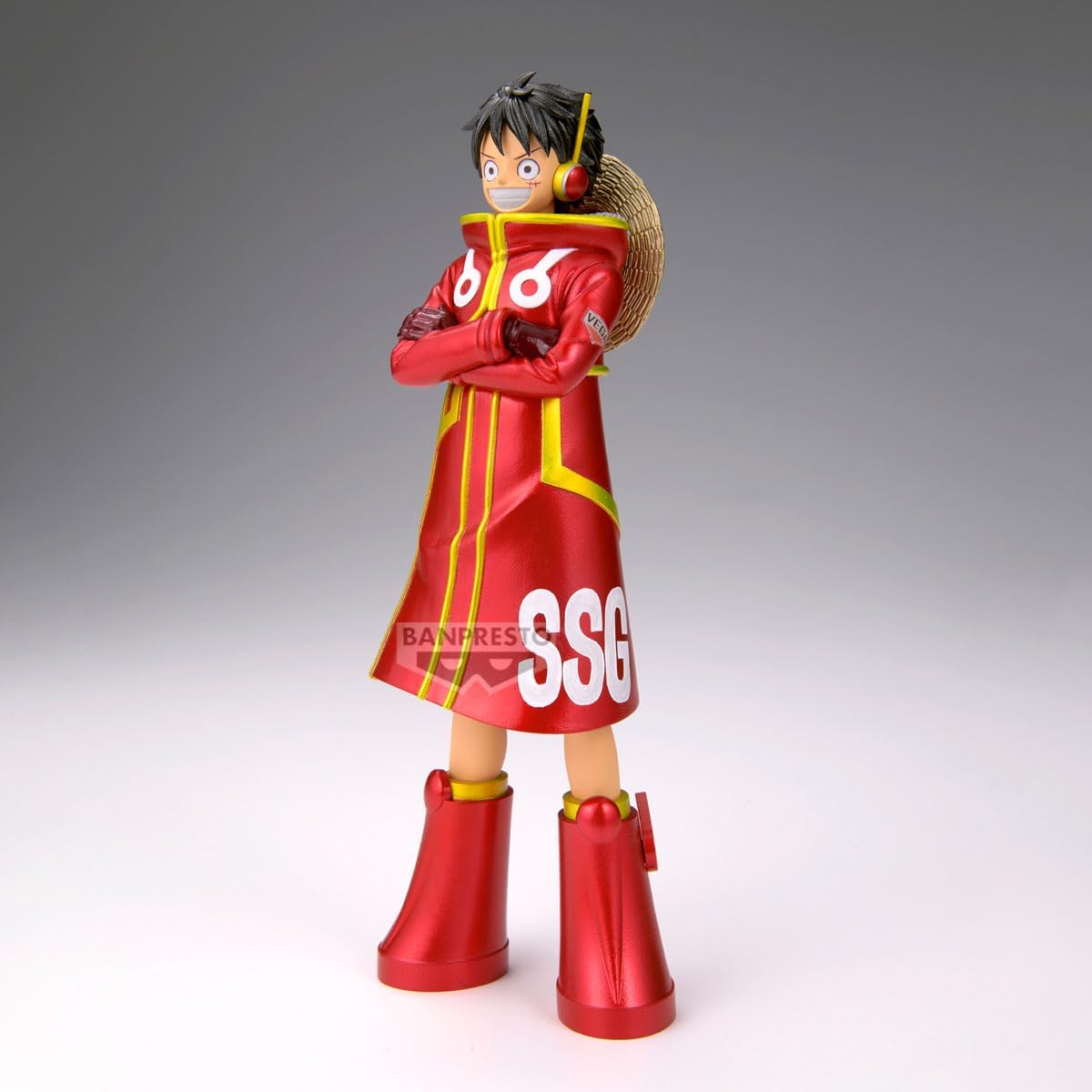 Banpresto Monkey D. Luffy One Piece DXF Action Figure - The Grandline Series 16 cm - BP30064P Multicolor - Collectible Figure - Ideal for Anime Fans
