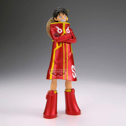 Banpresto Monkey D. Luffy One Piece DXF Action Figure - The Grandline Series 16 cm - BP30064P Multicolor - Collectible Figure - Ideal for Anime Fans