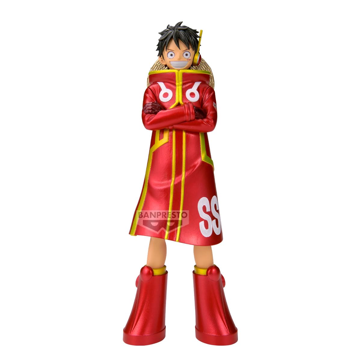 Banpresto Monkey D. Luffy One Piece DXF Action Figure - The Grandline Series 16 cm - BP30064P Multicolor - Collectible Figure - Ideal for Anime Fans