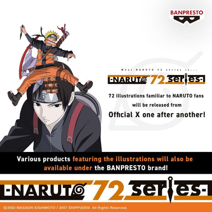 Banpresto Naruto Uzumaki Naruto 72 Series - 33 Vibration Stars 16cm Action Figure - BP30020P Multicolor - Collectible Figure - Great for Anime Fans