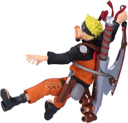 Banpresto Naruto Uzumaki Naruto 72 Series - 33 Vibration Stars 16cm Action Figure - BP30020P Multicolor - Collectible Figure - Great for Anime Fans