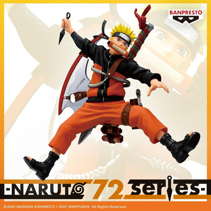 Banpresto Naruto Uzumaki Naruto 72 Series - 33 Vibration Stars 16cm Action Figure - BP30020P Multicolor - Collectible Figure - Great for Anime Fans