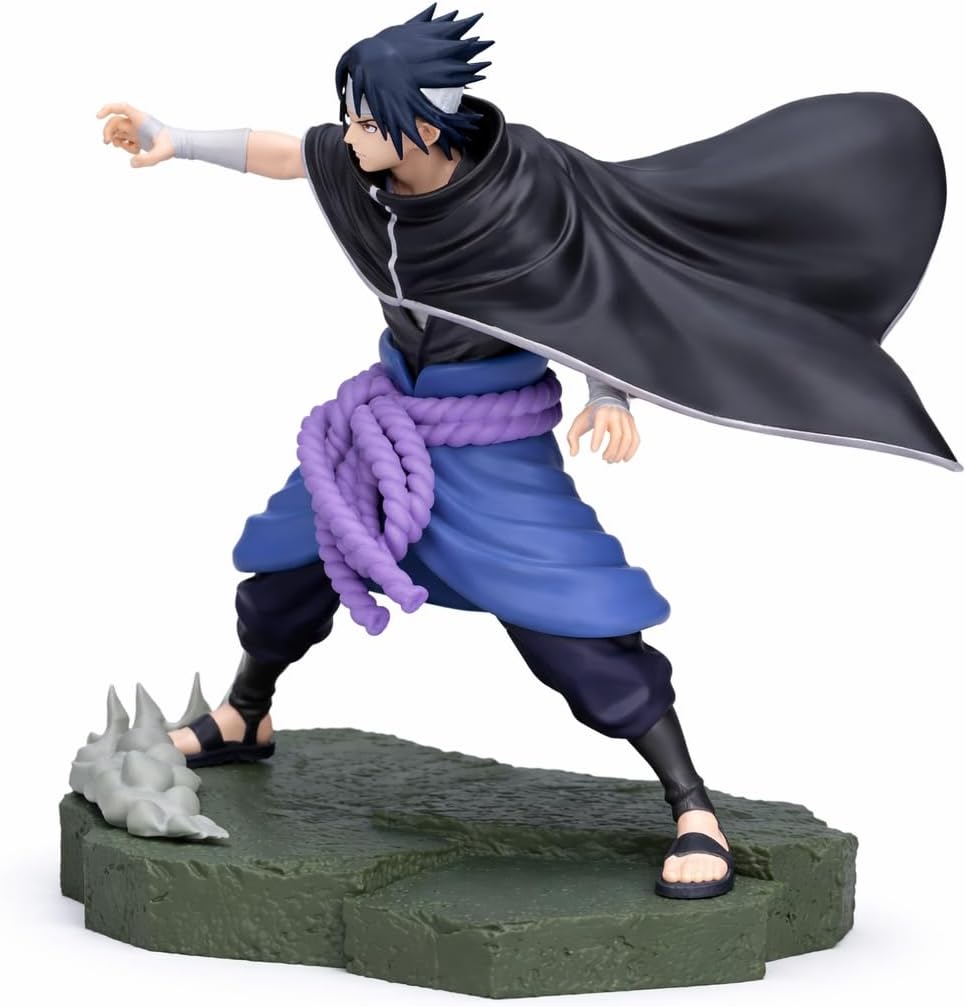 Banpresto Sasuke Uchiha Naruto Shippuden Action Figure - Combination Battle 15 cm - BP30022P Multicolor - Collectible Figure - Great for Anime Fans