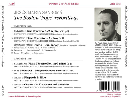 Jesús María Sanromá: The Complete Boston 'Pops' Recordings