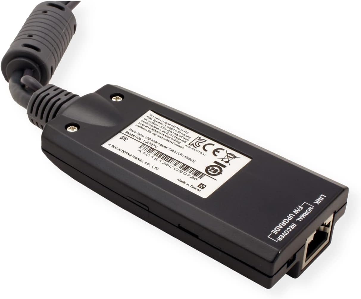 ATEN KA7570 USB KVM Adapter Cable CPU Module for KH Series KVM Switches - Black