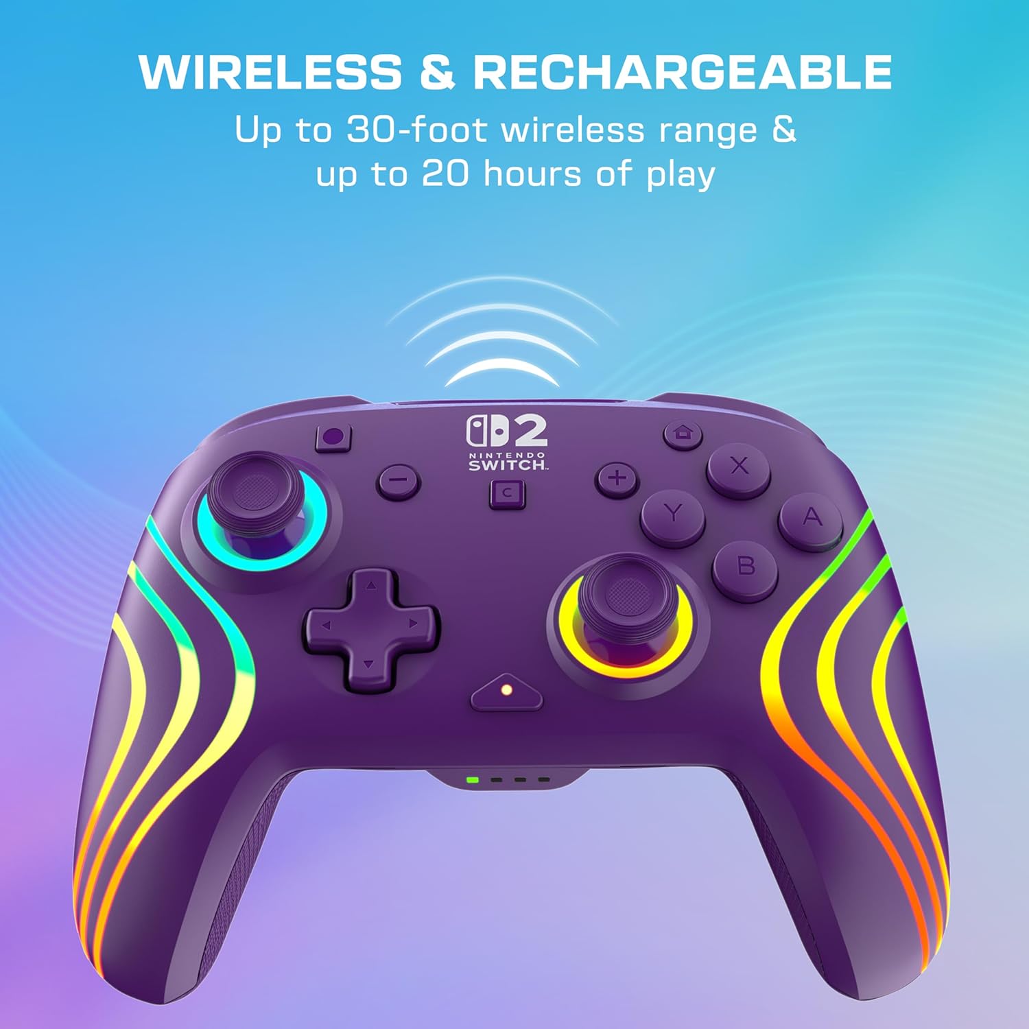 Turtle Beach - Wireless Controller - Afterglow Wave (Purple)
