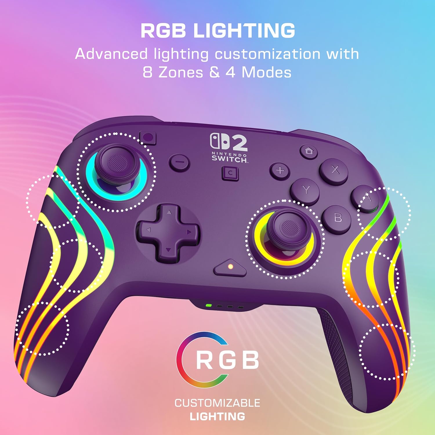 Turtle Beach - Wireless Controller - Afterglow Wave (Purple)
