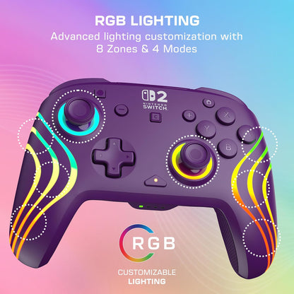 Turtle Beach - Wireless Controller - Afterglow Wave (Purple)