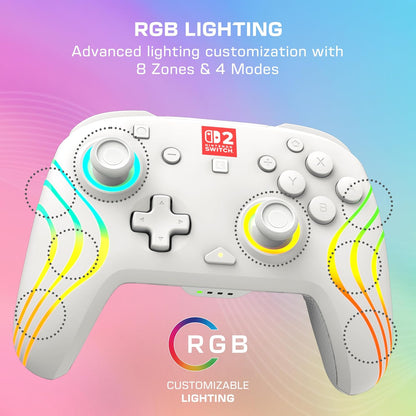 Turtle Beach - Wireless Controller - Afterglow Wave (White)
