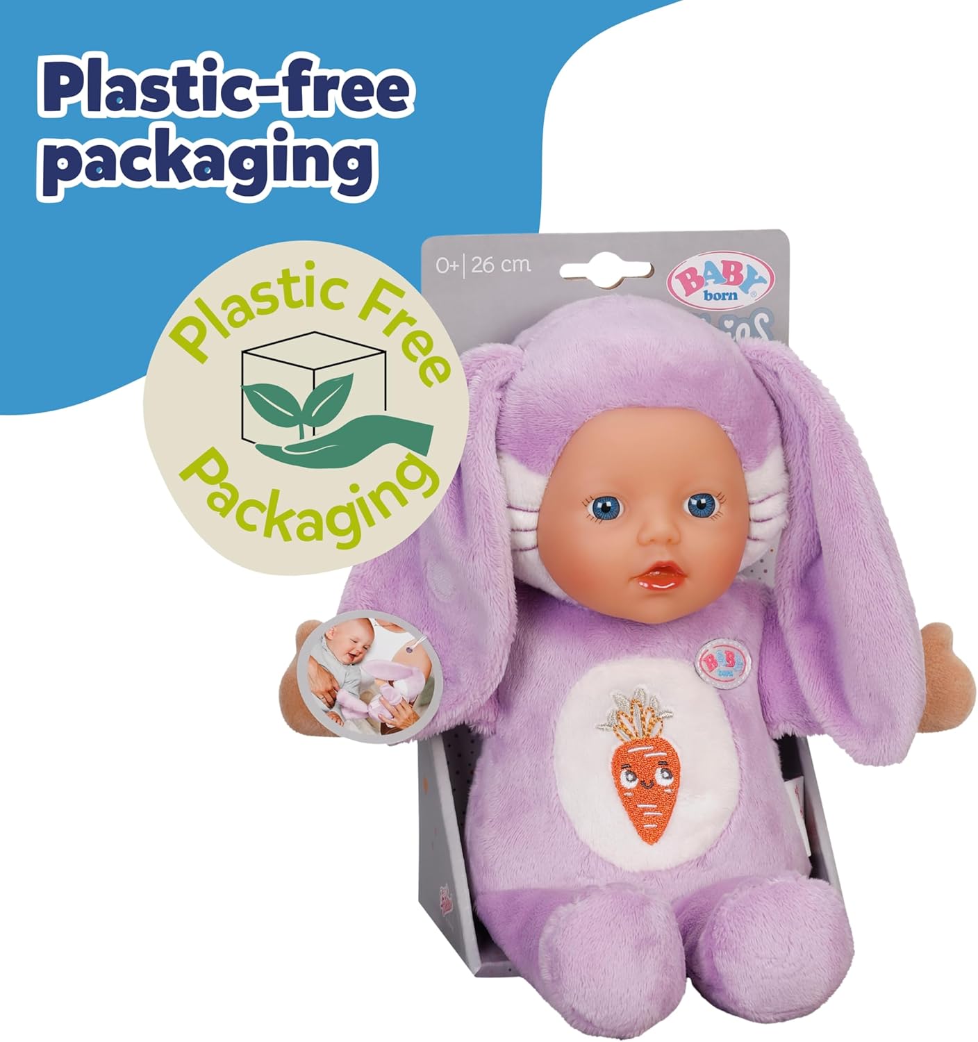 BABY born For Babies Funny Bunny 26 cm, Lila