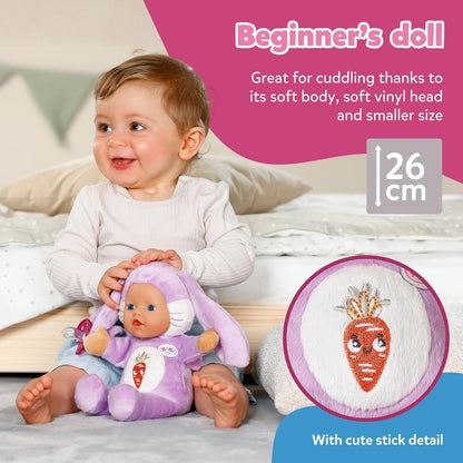 BABY born For Babies Funny Bunny 26 cm, Lila