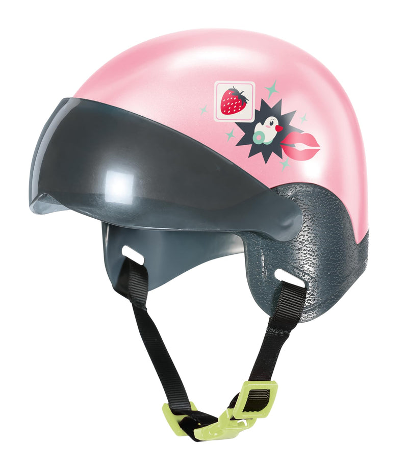 BABY born Scooterhelm met vizier voor 43 cm poppen