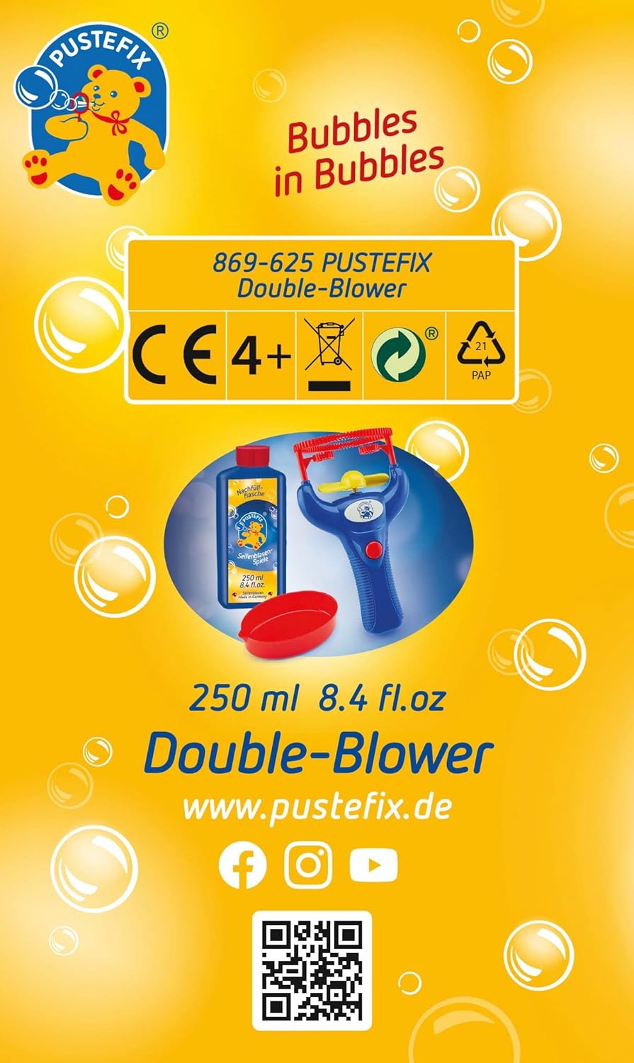 PUSTEFIX Double-Blower Fan