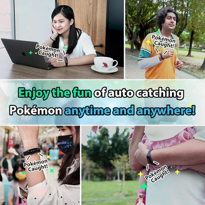 Pocket Auto Catch REVIVER 2022 Armband Met Led-Touchscreen Voor Pokémon Go (Alternatief Voor Plus en Go-Tcha