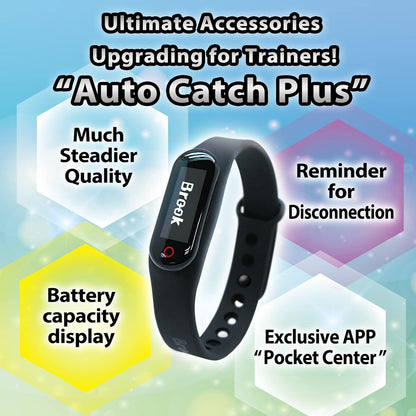 Pocket Auto Catch REVIVER 2022 Armband Met Led-Touchscreen Voor Pokémon Go (Alternatief Voor Plus en Go-Tcha