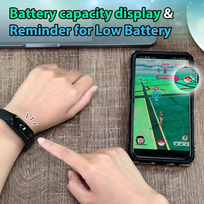 Pocket Auto Catch REVIVER 2022 Armband Met Led-Touchscreen Voor Pokémon Go (Alternatief Voor Plus en Go-Tcha