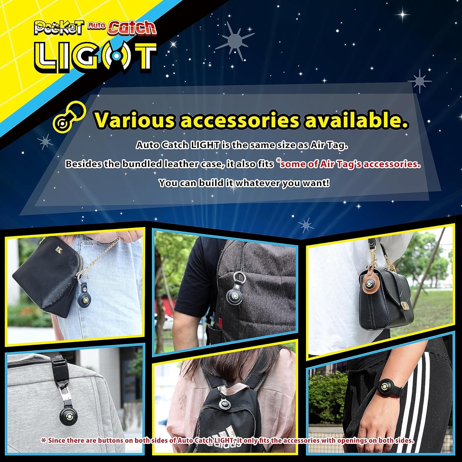 Brook Gaming - Pocket Auto Catch Light - Black - 32X32 Mm
