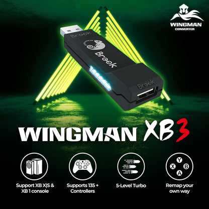 Brook Gaming - Wingman Xb3 - Black