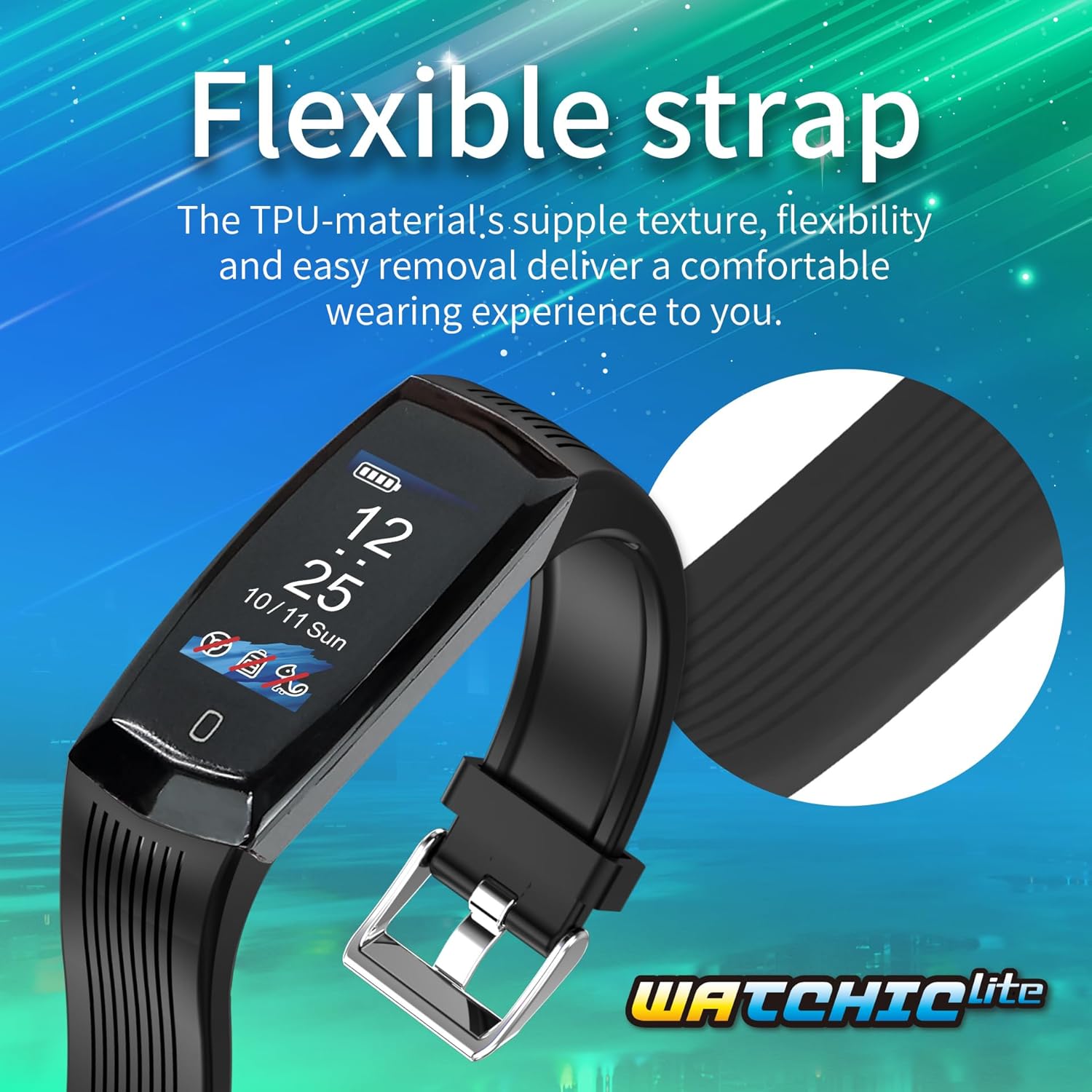 Brook Gaming - Watchic Lite - Black - 260 X 22 X 12 Mm