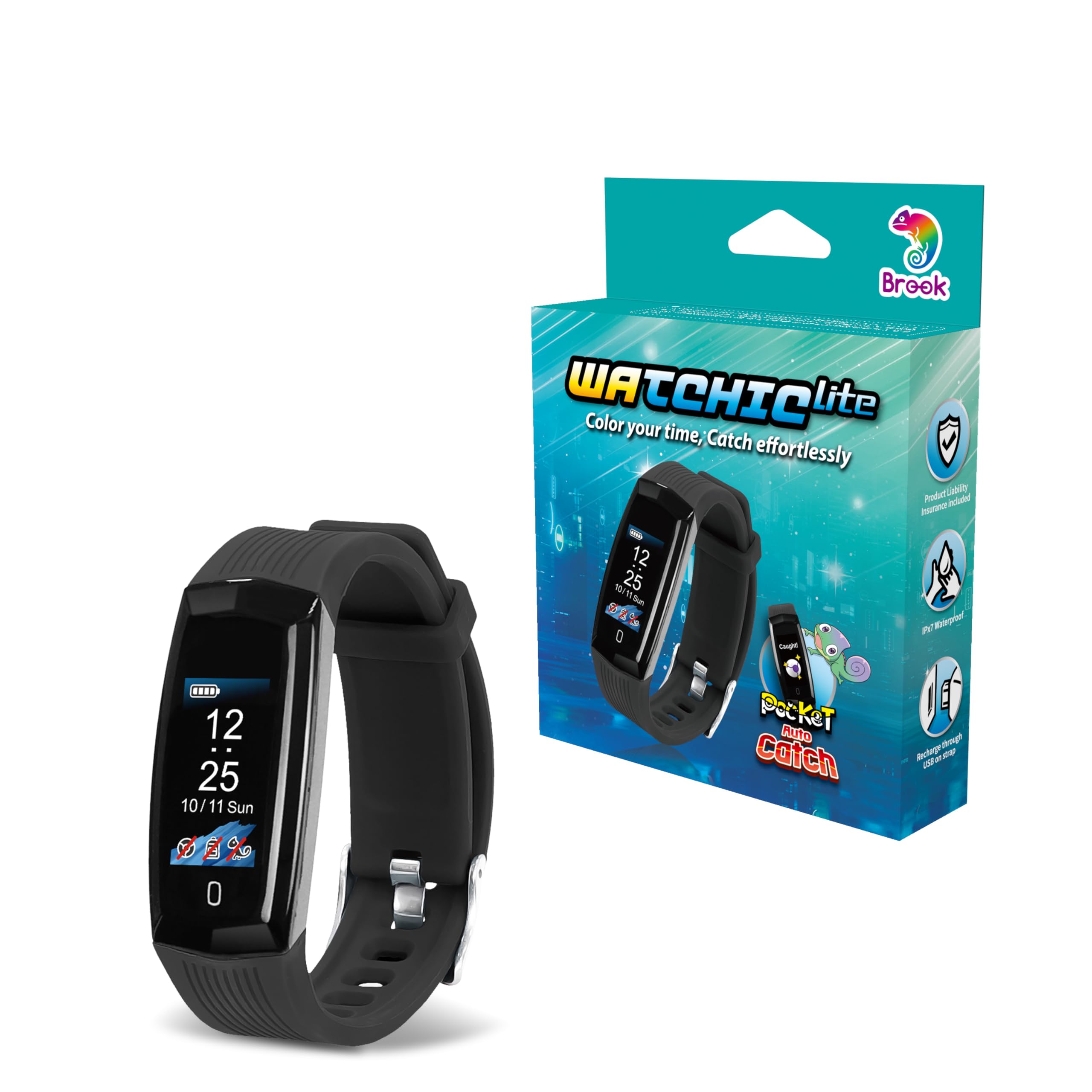 Brook Gaming - Watchic Lite - Black - 260 X 22 X 12 Mm