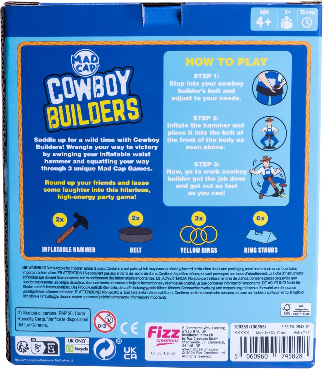 Phd Natural Performance Range - Cowboy Builder (100353)