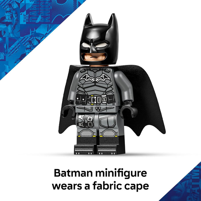 LEGO DC The Batman Batmobile Car Toy - Collectible Superhero Model Kit w/a Minifigure & Golden Coin - Birthday Gift for 9+ Year Old Boys & Teenage Movie Fans - 76332