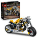 LEGO Technic Yellow Motorbike Toy - Vehicle Model Building Kit w/ 3-Piston Engine - STEM Birthday Gift for 7+ Year Old Boys & Engineering Fans - 42225