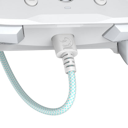 GameSir USB-C-kabel voor G7 SE, G7, T4 Kaleid (wit en cyaan)