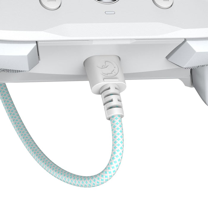 GameSir USB-C-kabel voor G7 SE, G7, T4 Kaleid (wit en cyaan)