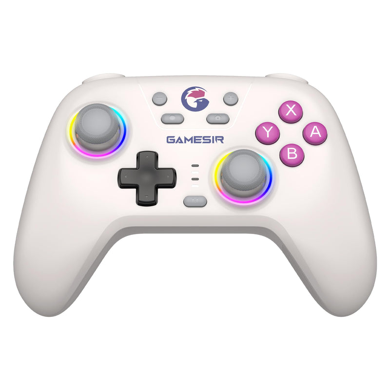 Gamesir - Nova Hd Multiplatform Gamepad (Hall-Effect Sticks) - Retro White