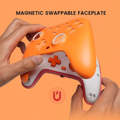 GameSir G7 SE bekabelde controller voor Xbox Series X|S, Xbox One en Windows 10/11, plug-and-play gaming-gamepad met Hall-effect-joysticks/Hall-trigger, 3,5 mm audio-aansluiting (oranje