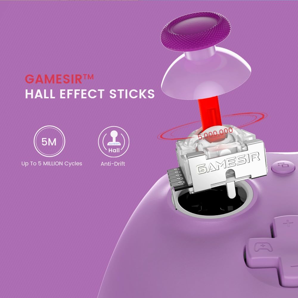 Gamesir - G7 Se Multiplatform Gamepad (Hall-Effect Sticks) - Radiant Purple