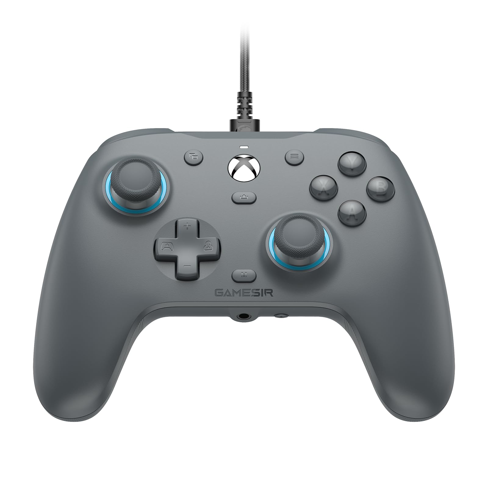 GameSir G7 SE bekabelde controller voor Xbox Series X|S, Xbox One en Windows 10/11, plug-and-play gaming-gamepad met Hall-effect-joysticks/Hall-trigger, 3,5 mm audio-aansluiting - grijs