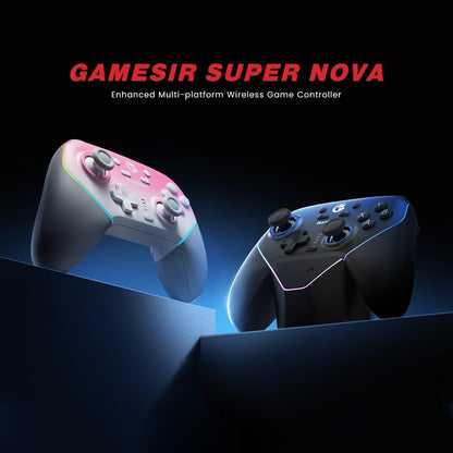 Gamesir - Super Nova Multiplatform Gamepad (Hall-Effect Sticks) - Whipped Pink