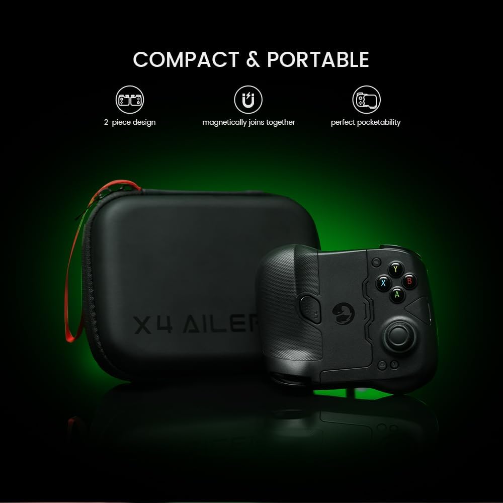 Gamesir - X4A Mobile Gaming Controller - Black