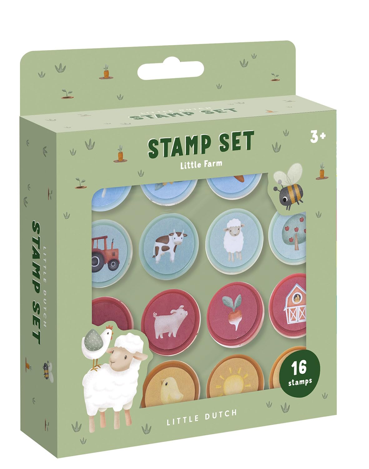Bambolino Toys - Little Dutch Stempels Little Farm - 16st.