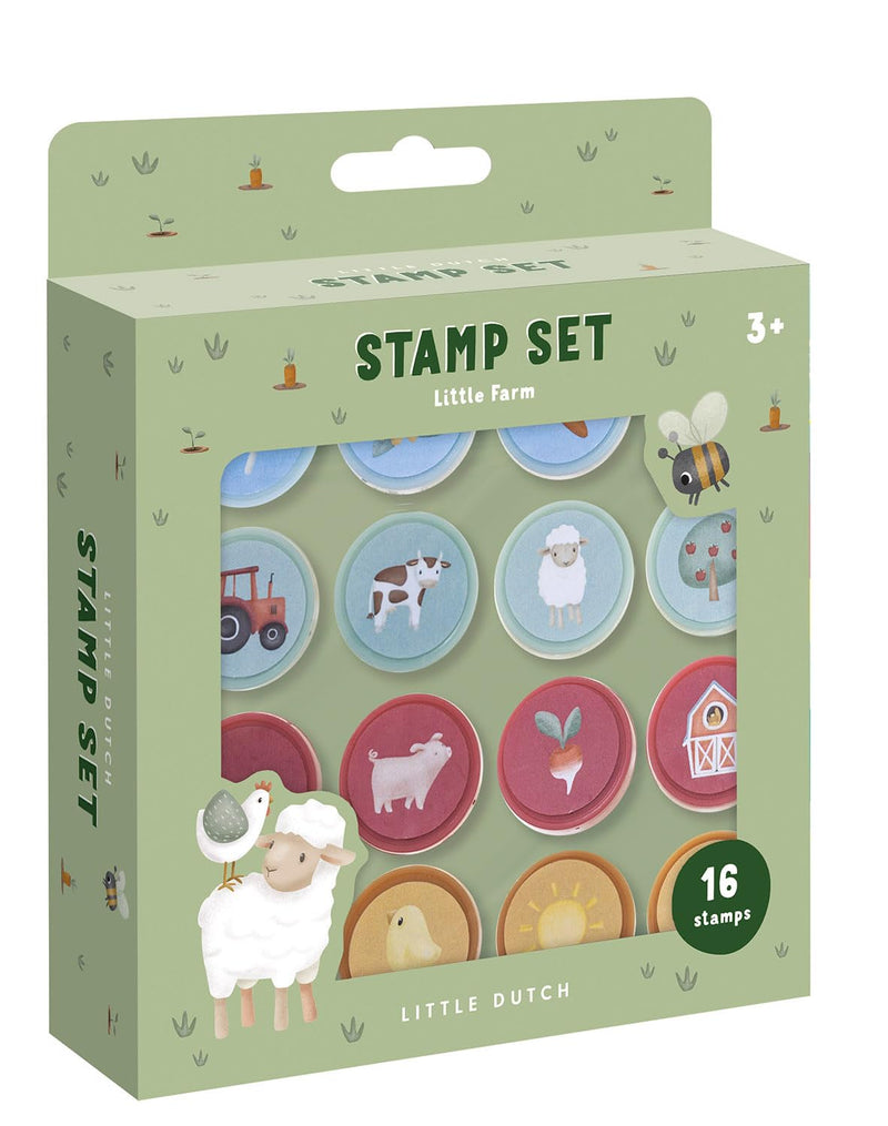 Bambolino Toys - Little Dutch Stempels Little Farm - 16st.