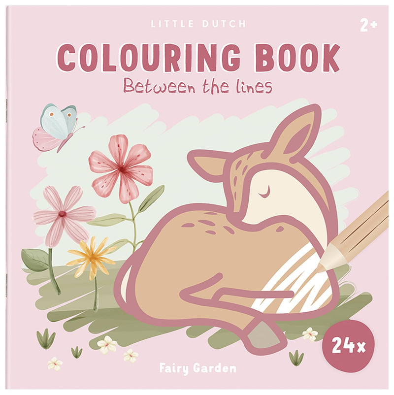 Little Dutch 126145 kleurboek/kleurboek - Fairy Garden
