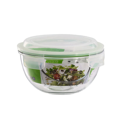 Glasslock Frischhaltedose aus Glas - Salatschüssel Typ (MBCB-100, 1L