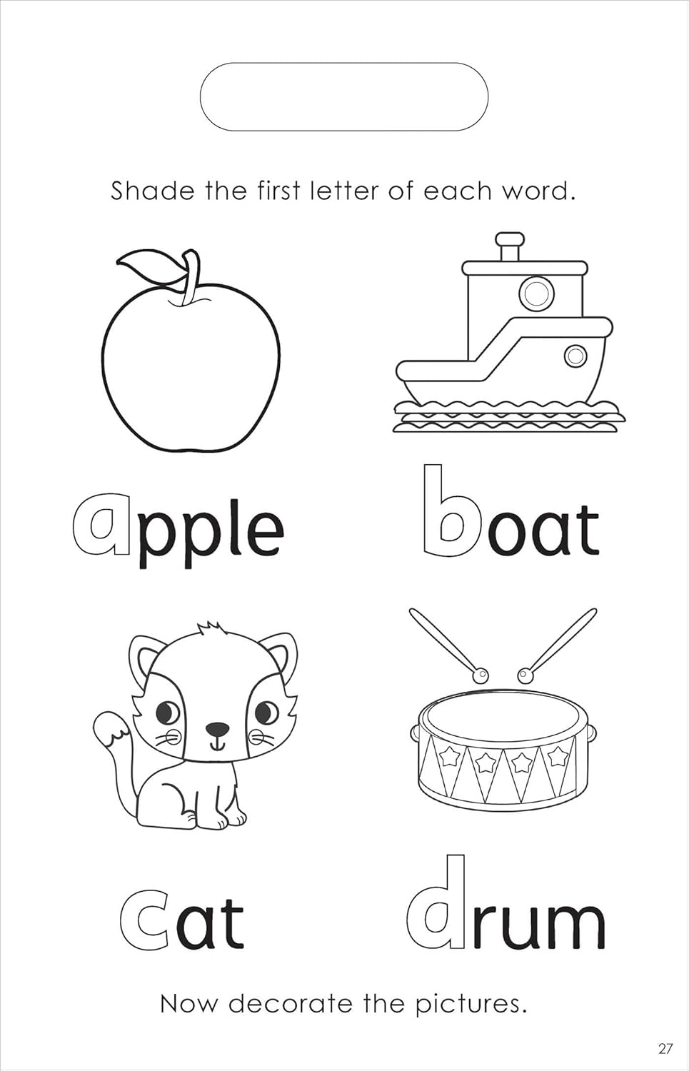 Little Genius Vol. 2 - Small Activity Pad - ABC Fun