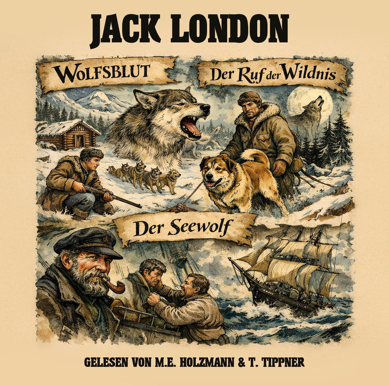 Wolfsblut / der Ruf der Wildnis / der Seewolf