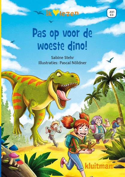 Uitgeverij Kluitman - Pas op voor de Woeste Dino! AVI E3