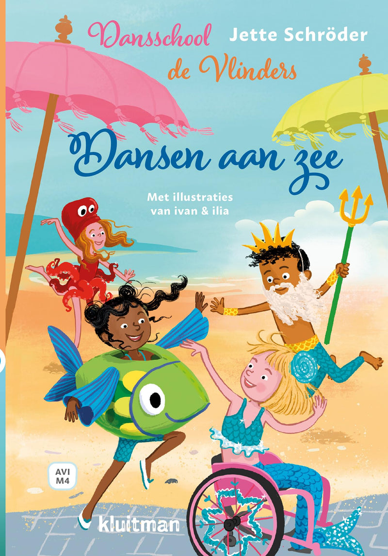 Uitgeverij Kluitman - Dansschool De Vlinders. Dansen Aan Zee AVI M4