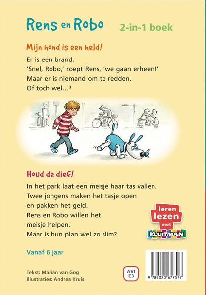 Uitgeverij Kluitman - Rens En Robo 2-In-1 AVI E3