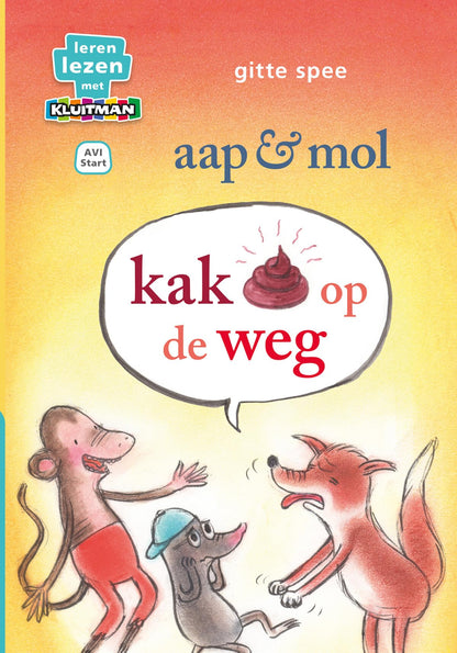 Uitgeverij Kluitman - Aap & Mol Kak Op De Weg AVI Start